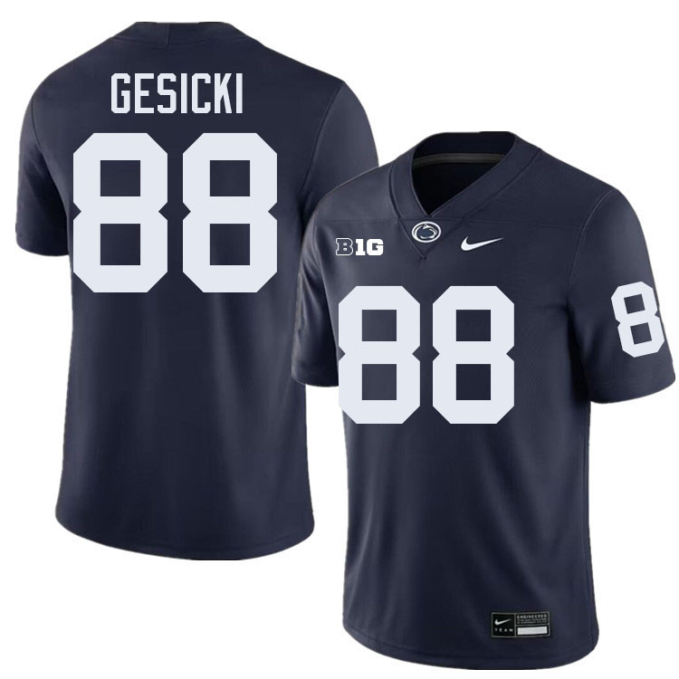 Mike Gesicki Penn State Jersey,PSU Nittany Lions #88 Mike Gesicki Football Uniforms-Navy